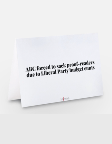 Image of ABC Proof-reader Card