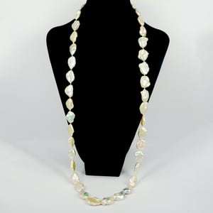 Image of Large baroque pearl opera length. Cp1148