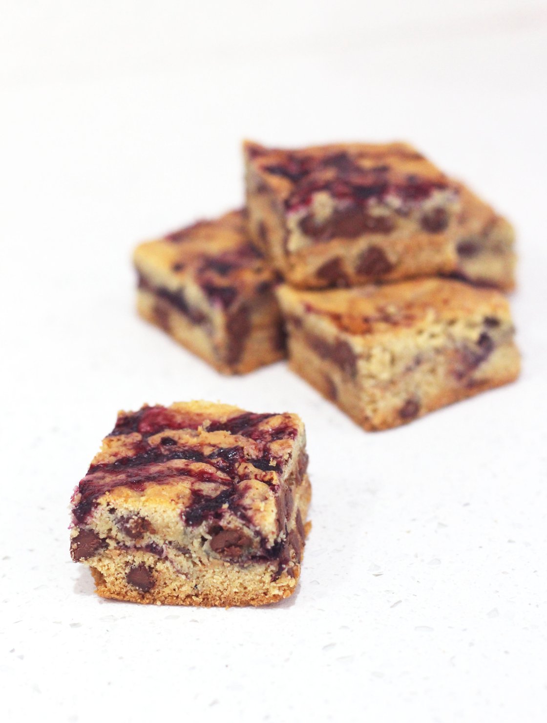Image of Peanut Butter & Jelly Cookie Bars