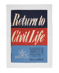 Tea towel | Anzac Memorial | Return to Civil Life