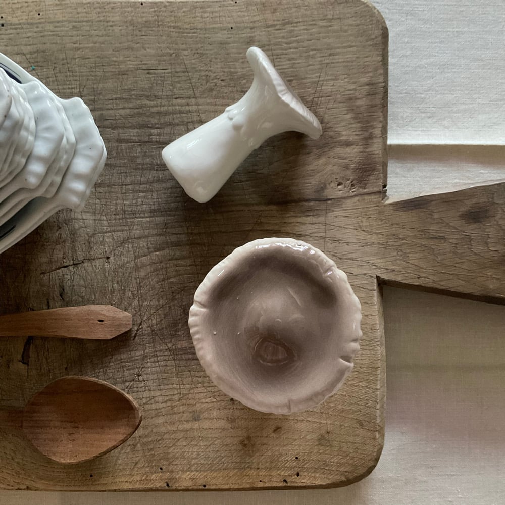 Image of Ceramic Mushrooms pair no.2