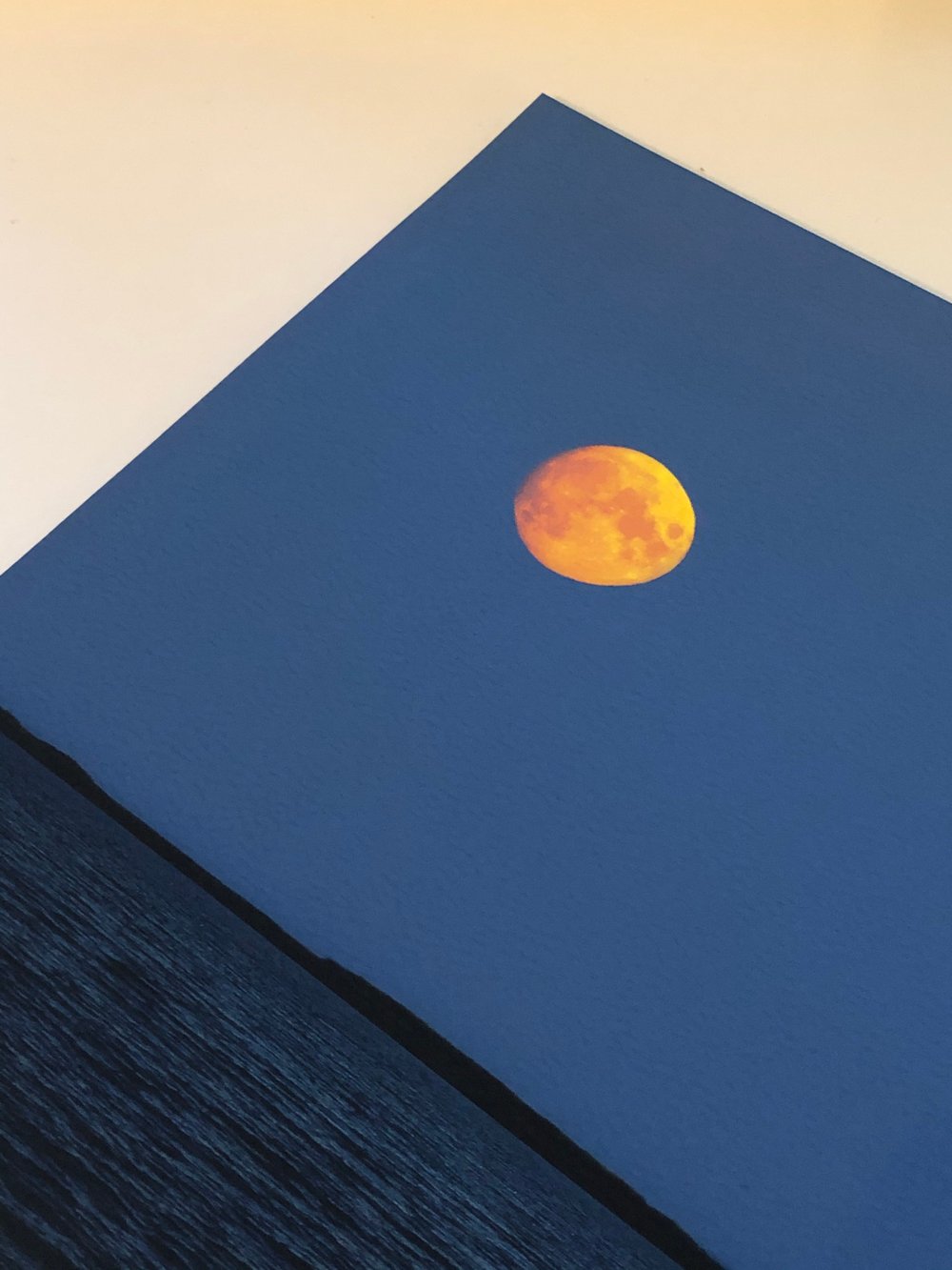 Moon Rising Over Tentsmuir Point