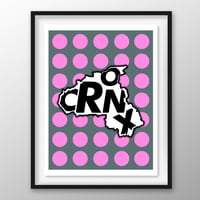 Image 1 of Cronx Dots (pink and grey)