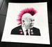 Image of PUNK TRUMP - NEON PINK - LAST PRINT AVAILABLE
