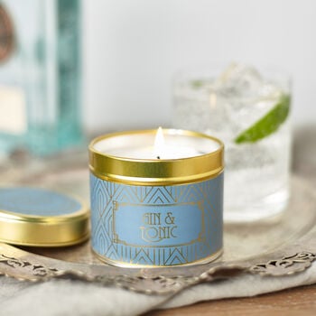 Image of Happy Hour Candle in a Tin - Gin & Tonic