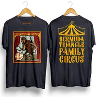 Image 1 of Biscayne roach circus shirt with  hand screened  poster in heavy fabric 