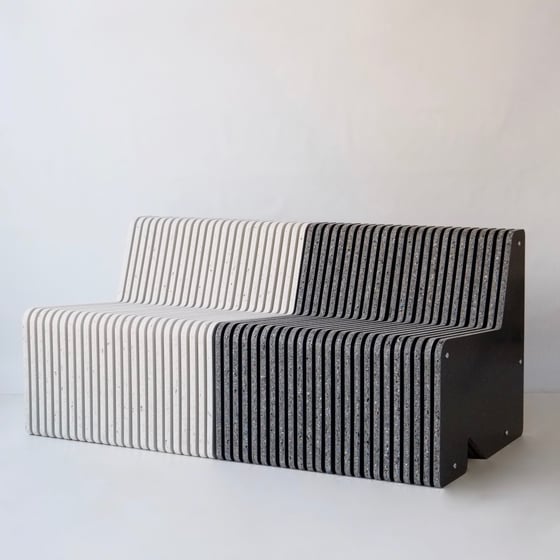 Image of Jää Bench in Black