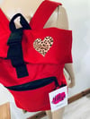 ROLO - roll top rucksack with Harriet heart