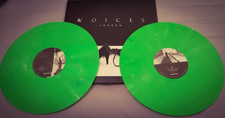 Image of 'Poisoned Man' Edition of LONDON - Toxic Green Marble - **Limited to 50** 