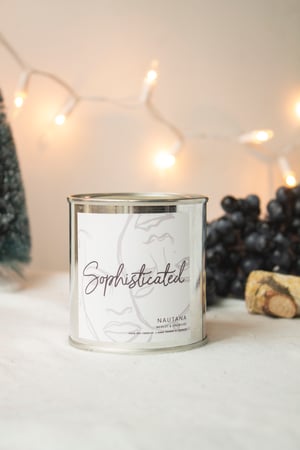 Image of Sophisticated - Red Wine & Firewood Candle