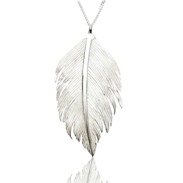 Image of Hatty Feather Necklace - EP122
