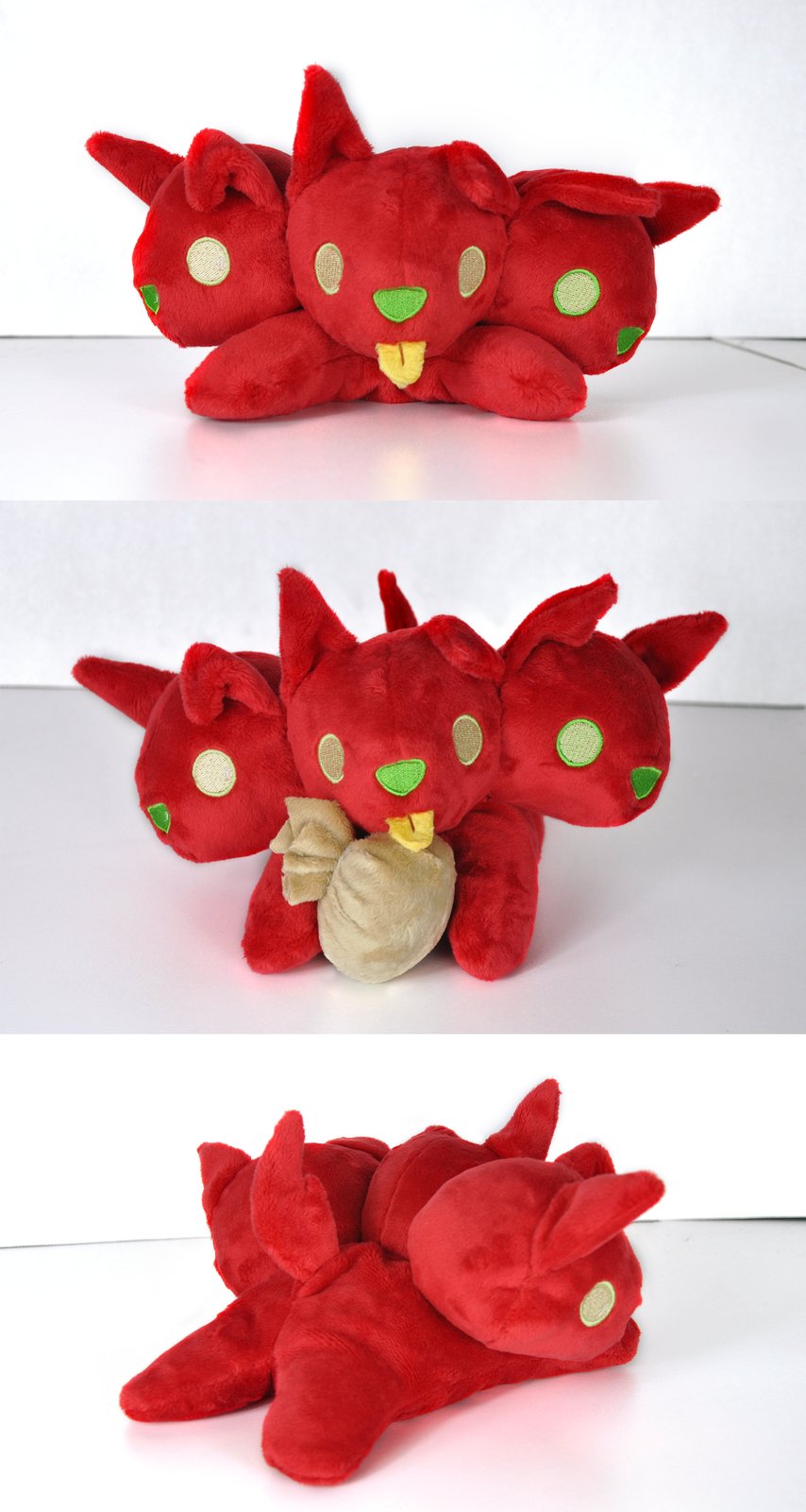 hades cerberus plush