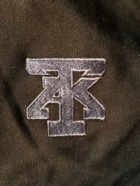 Image 2 of TAK Zip Hoodie Sweatshirt Black