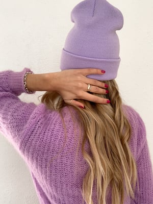 Image of Lila Label Beanie