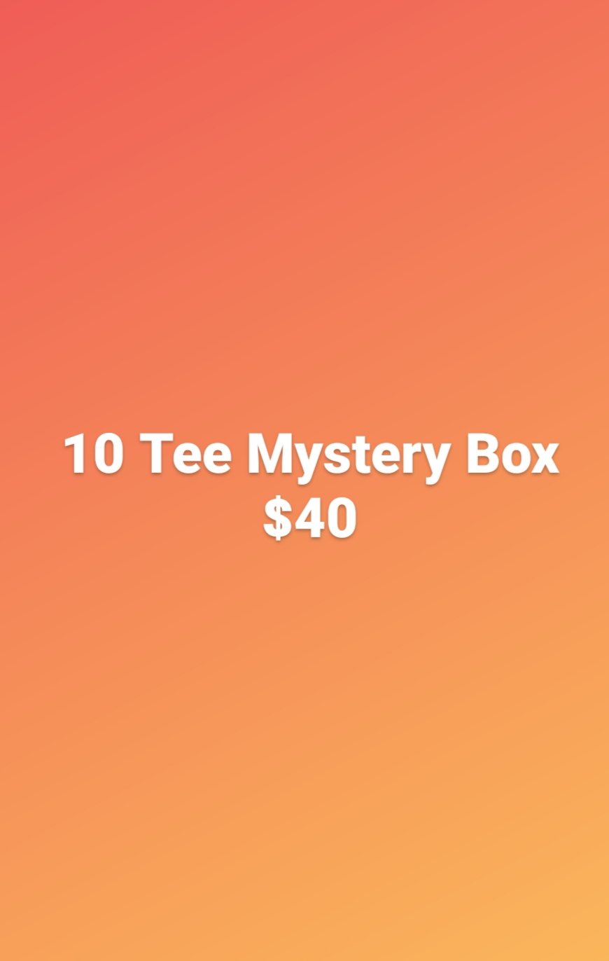 10 Tee Mystery box size Medium