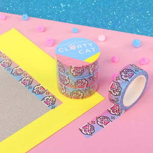 Image of Magic Cat Paw Washi Tape - Toe Beans - 15mm by 10m - Japanese masking tape