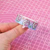 Image 3 of Magic Cat Paw Washi Tape - Toe Beans - 15mm by 10m - Japanese masking tape