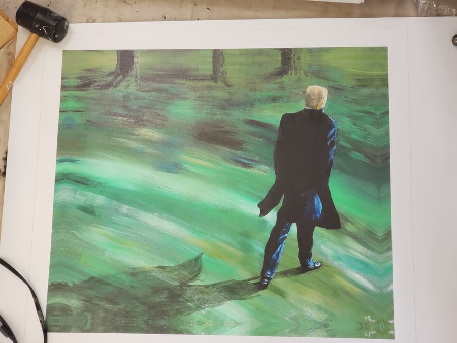 Image of Limited Edition "The Walk" Canvas Giclee