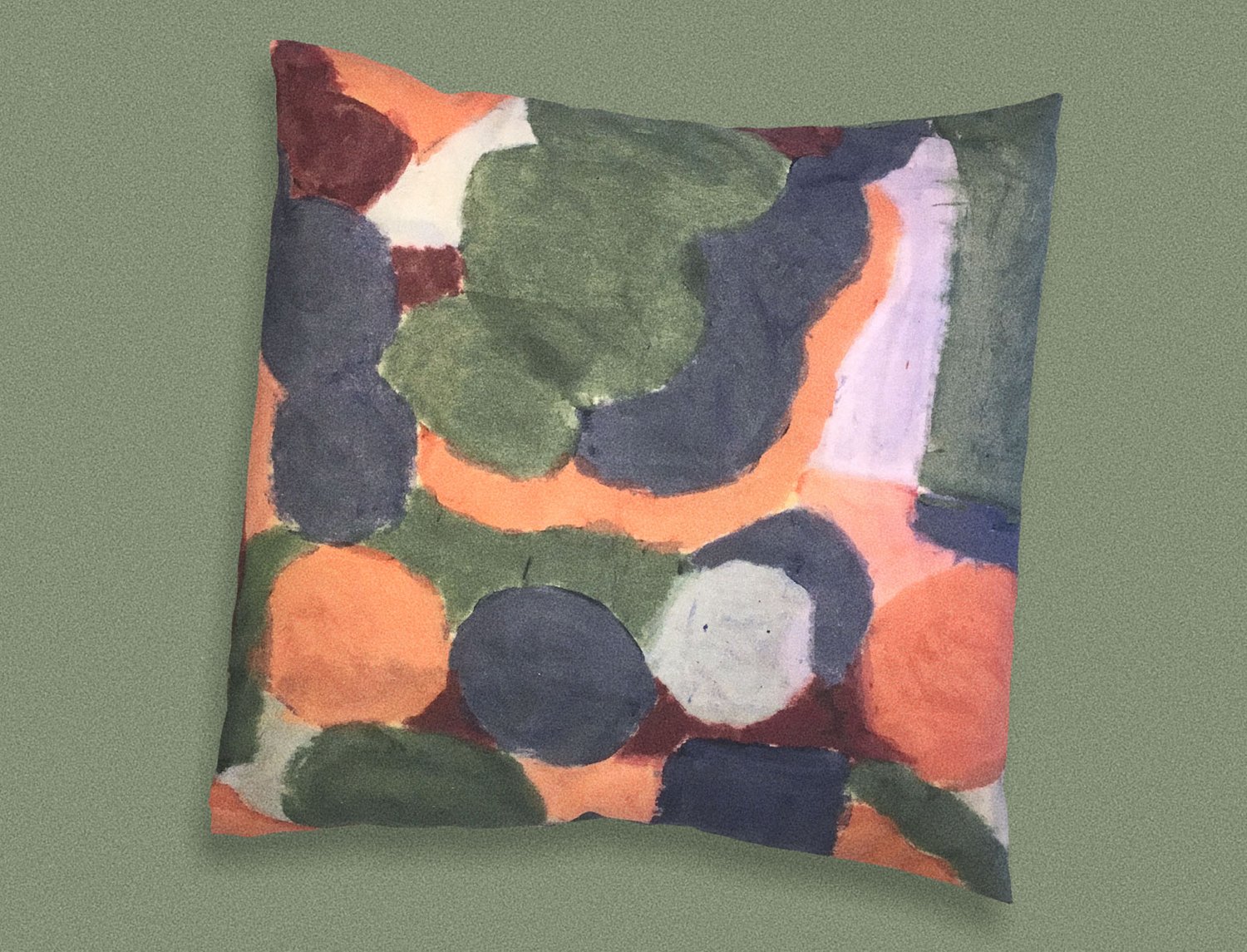 Image of COLOR PAINTING PILLOWCASE