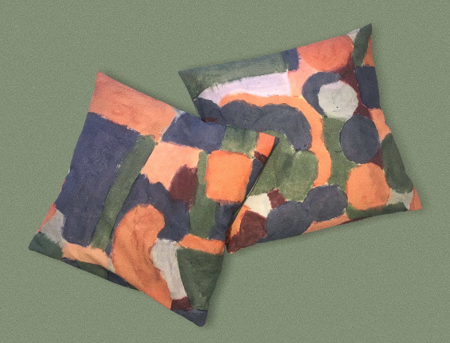 Image of COLOR PAINTING PILLOWCASE
