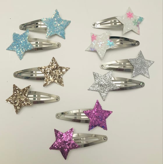 Image of Star hair clips 
