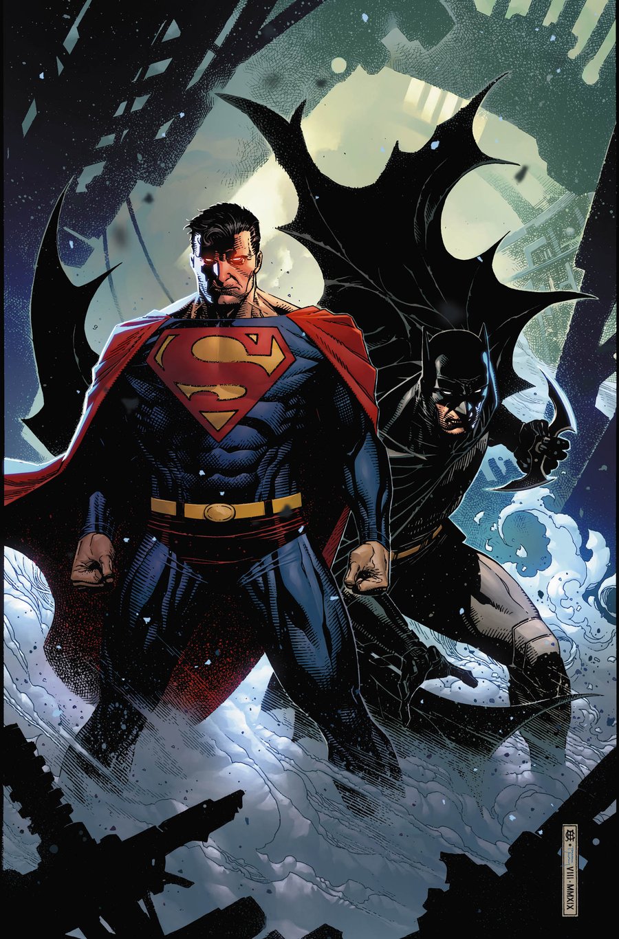 Image of BATMAN SUPERMAN Print