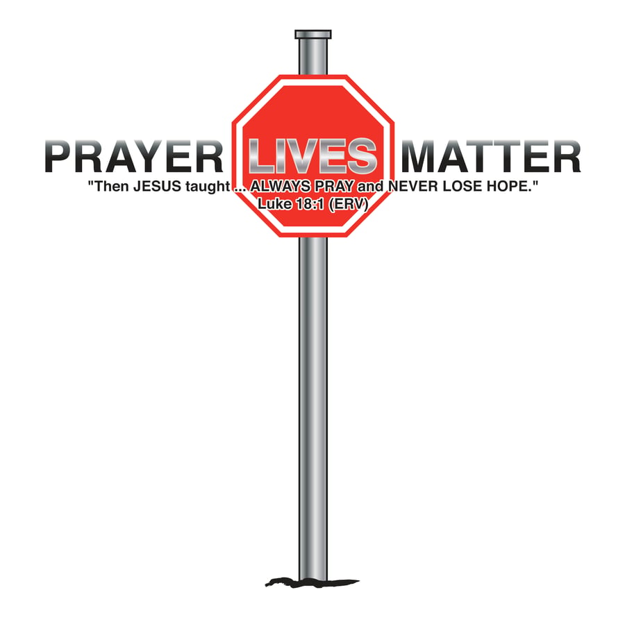 Image of Prayer Lives Matter Cross Stop 2 Short-Sleeve Unisex T-Shirt