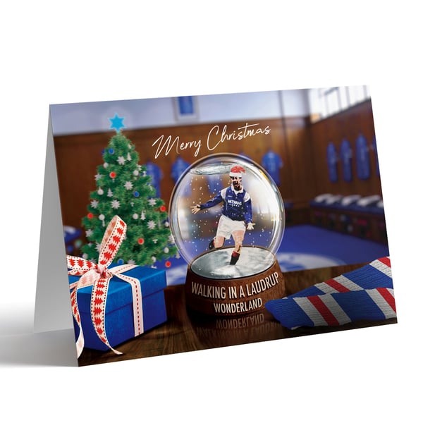 Image of Brian Laudrup Christmas Card