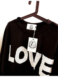 Image 1 of 'SEQUIN LOVE' Oversized Jumper 