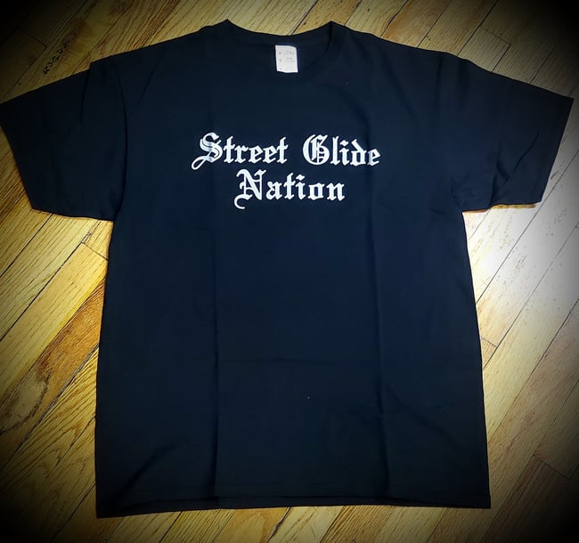 Street Glide Nation Vertical Flag T