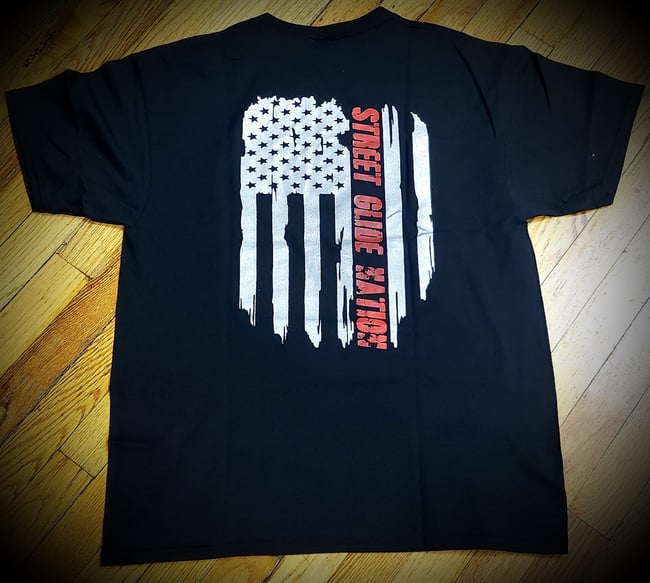 Street Glide Nation Vertical Flag T