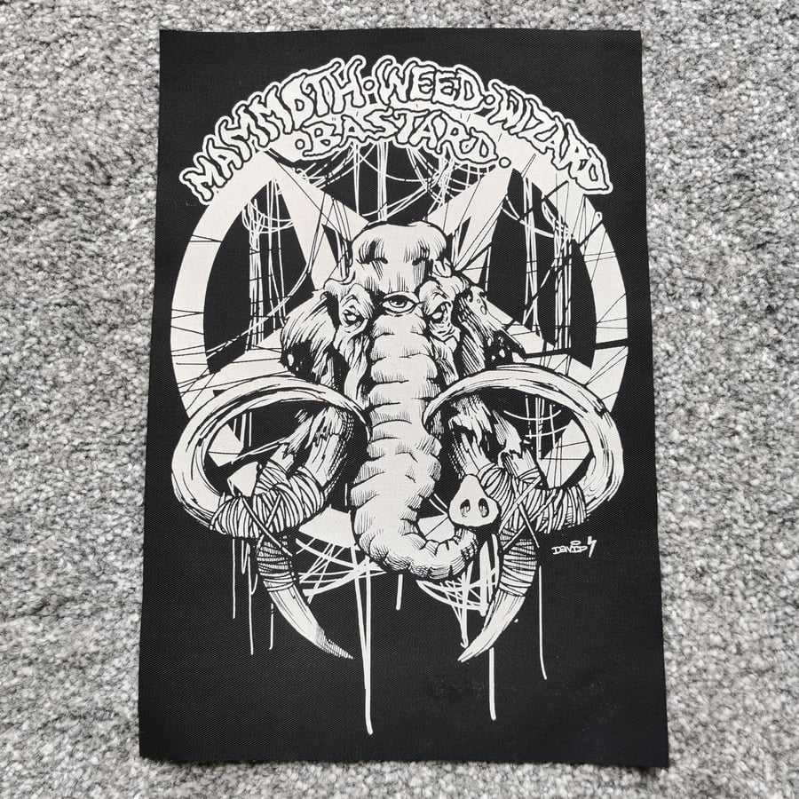 Image of MWWB Pentagram BACKPATCH
