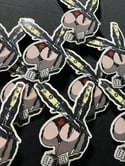 Leather Heathers 69 sticker pack