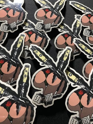 Image of Leather Heathers 69 sticker pack