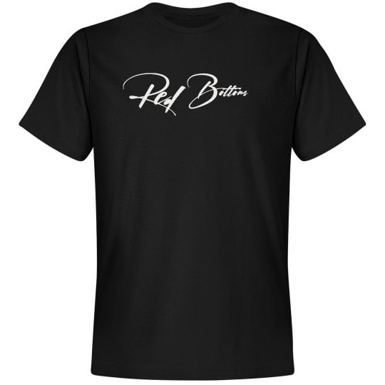 Image of Red Bottoms Black Tee