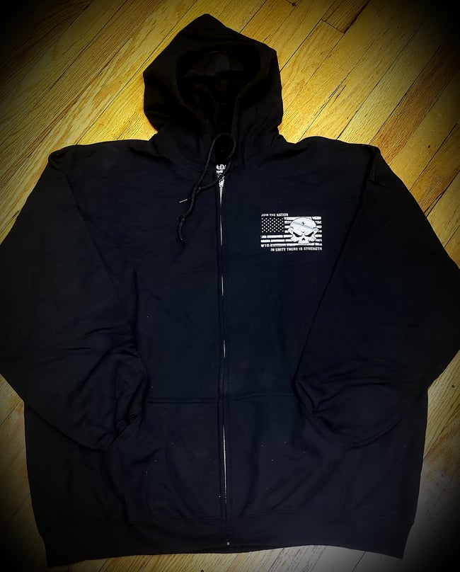 Street Glide Nation Original Full Zip Hood