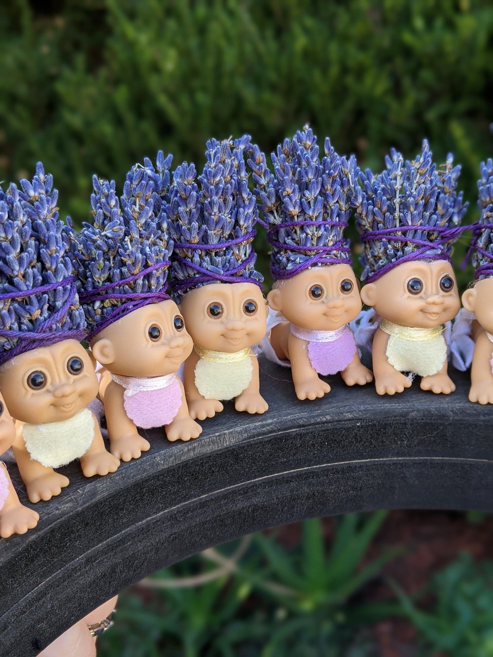 MADE TO ORDER: Dried Lavender Crawling Babe's 3"