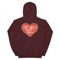 Image 6 of HOT GIRLS HAVE HEART HOODIE - CHEETAH