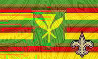 Saints Flag Kanaka Maoli
