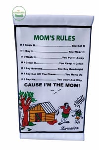 Image 2 of Mom Rules Scroll