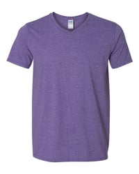 Gildan - Softstyle® V-Neck T-Shirt - 64V00 HEATHER PURPLE