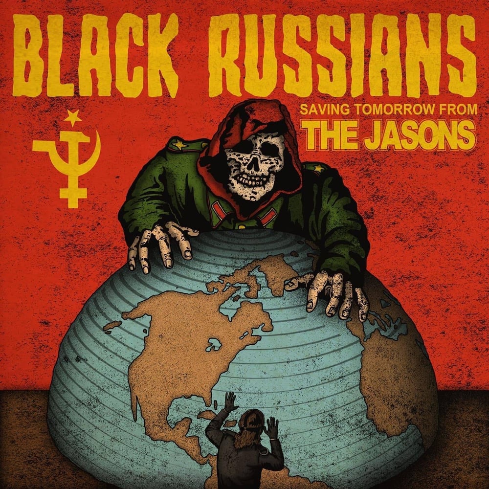 The Jasons/Black Russians Split 7” ep (2nd Pressing)