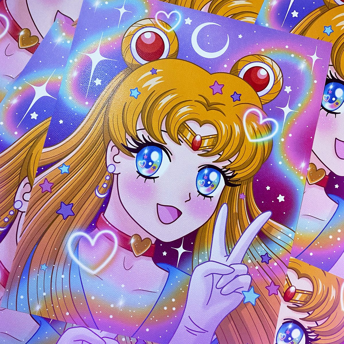 Sailor Moon' Print | Kelly McGrath