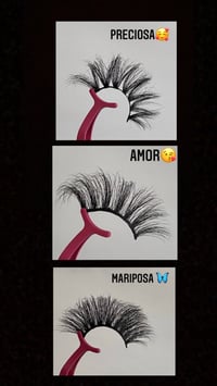3 LASHES F0R $35 5D-25MM LENGHT)