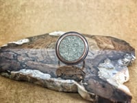 Image 1 of Breathe - A Copper and Lake Pebble Ring 