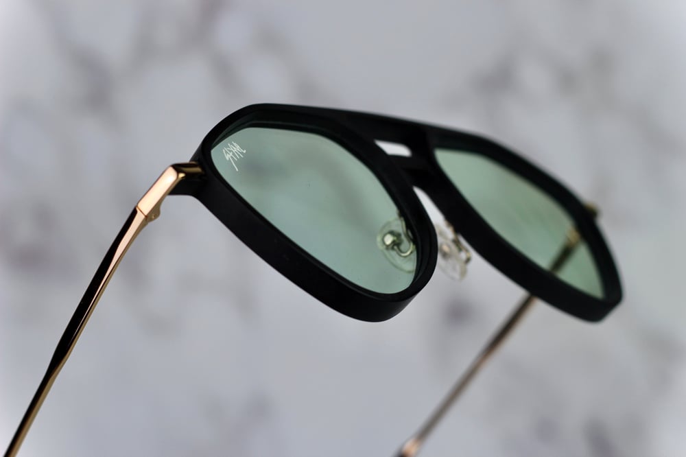 Image of The Gilded Owl/ Mint Green