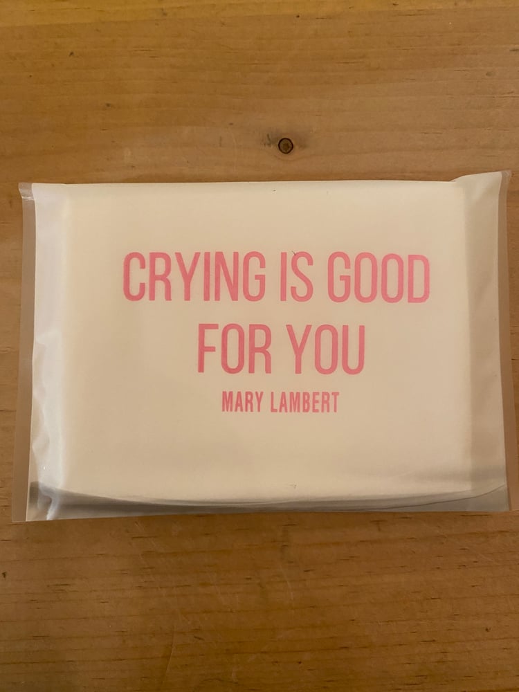 Image of Crying is Good for You Tissues