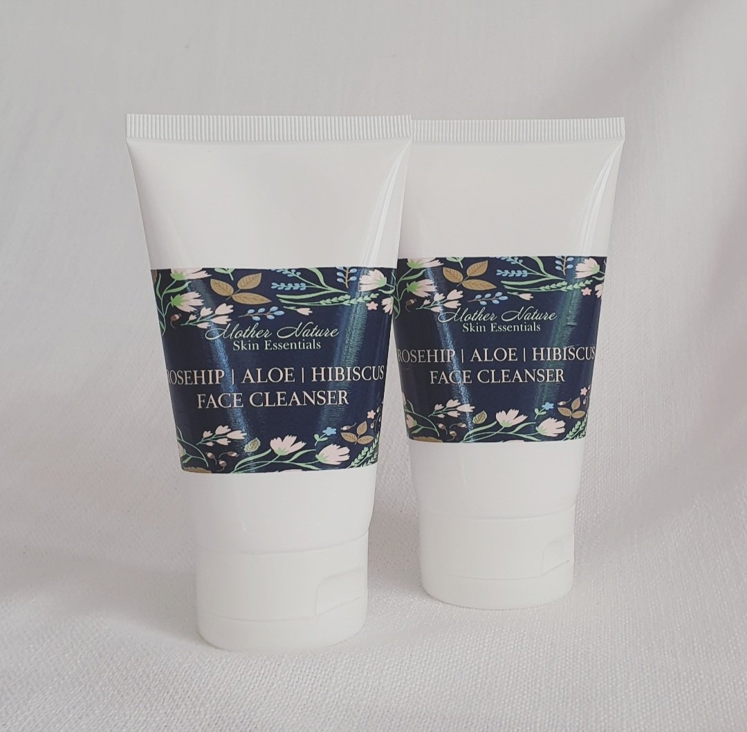 Image of Rosehip & Hibiscus Clarifying Face Cleanser | Gentle Face wash | Natural Herbal Skincare