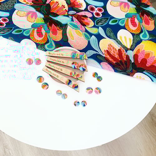 Image of 'A Painters Palette' Abstract Studs