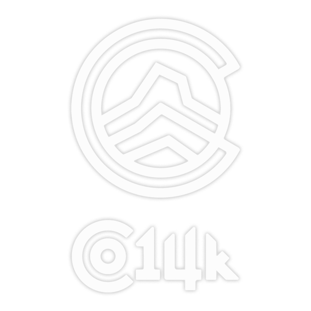 Image of CO14k Logo Die-cut Sticker
